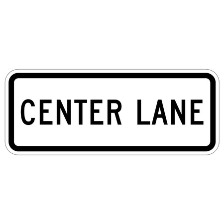 Sign Solutions Usa 12 in Height, 30 in Width, Aluminum, Horizontal Rectangle DUS08HWT3012R3-5eP